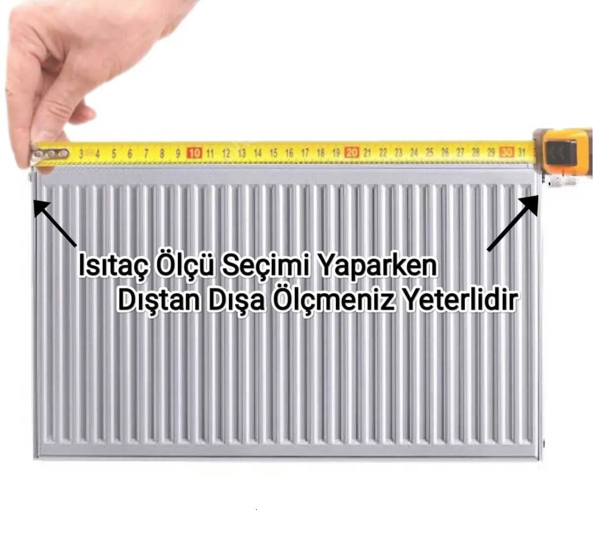 Isıtaç Petek Üstü Alüminyum Isı Yönlendirici