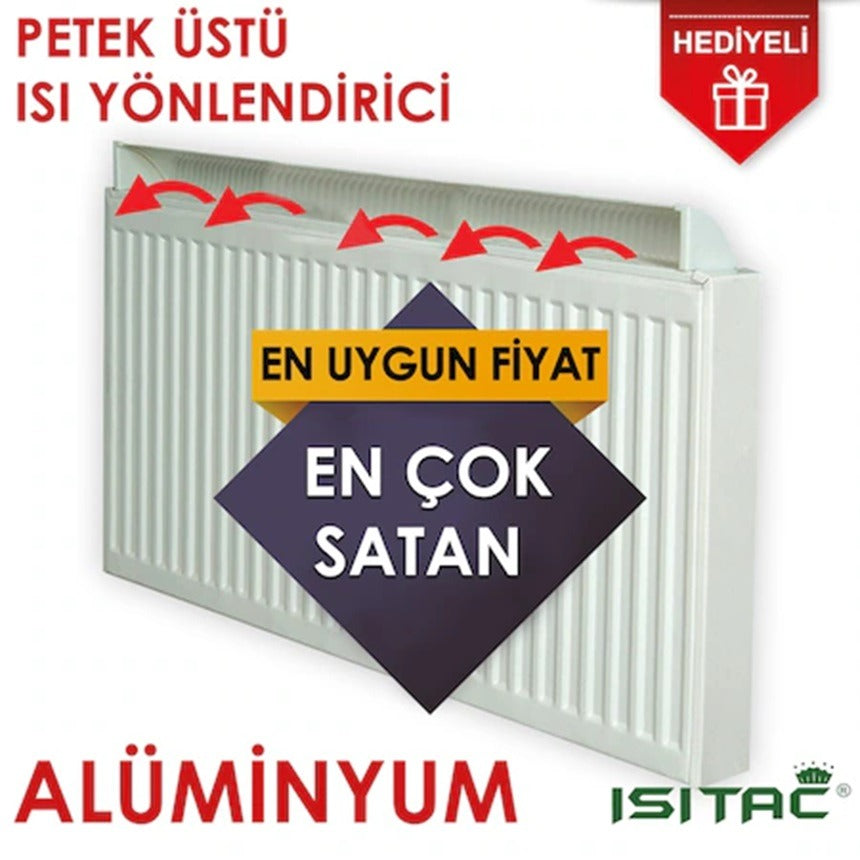 Isıtaç Petek Üstü Alüminyum Isı Yönlendirici