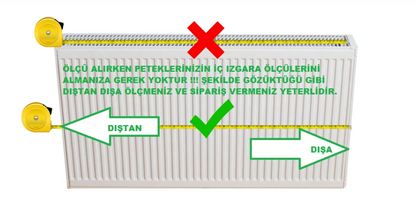 Isıtaç Petek Üstü Alüminyum Isı Yönlendirici